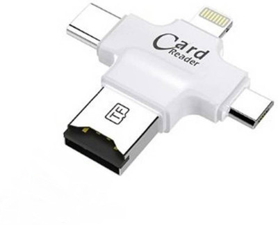 

SP SHIELD PLUS 3 in 1 card reader for android, ios adapter Card Reader(white or black)
