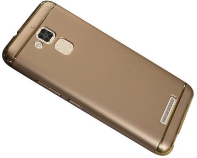 Coverage Back Cover for Asus Zenfone 3_Max ZC520TL-4G110IN (5.2inch) - 3in1(Gold, Dual Protection, Pack of: 1)
