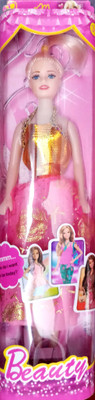 

SS Traders -Cute Pink Doll For Girls,Good Gift for kids(Multicolor)