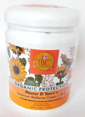 

TBC Power D-tan++Maximum Radiance Cream+Pack.(400 g)