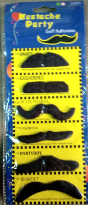 

DJP French Style Fake Moustache(BLACK)