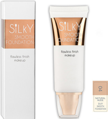 

HD Silky Smooth Foundation Flawless Finish Make UP For- GIrls & WOmen & Ladies Foundation(Natural Nude)
