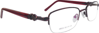 A R Half Rim Rectangle Frame(48 mm
