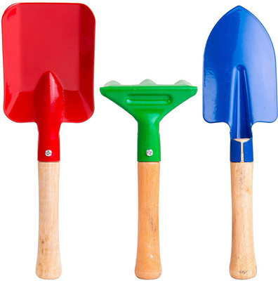 

Divine Tree Kids Garden Tools Set Perfect Gift for Kids/Childrens on Christmas, Birthdays and Many More Occasions 3 Pcs Kids Gardening Toys (Trowel,Shovel,Rake) Garden Tool Kit(3 Tools)