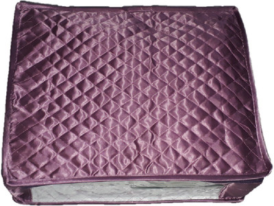 

shivanshshine Saree Cover Multipurpose uses 1pcs Satin saree cover Dress Protection Cover.(Purple) Saree Cover(Purple)
