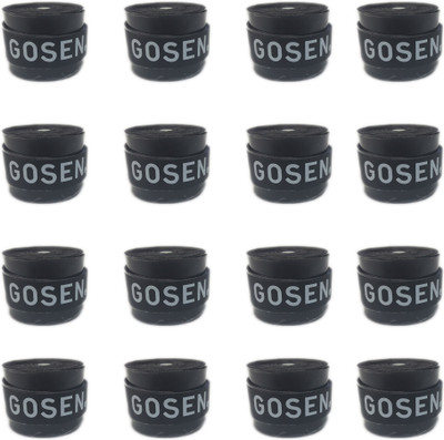 Gosen OG Super Tacky Grip(Black, Pack of 16)