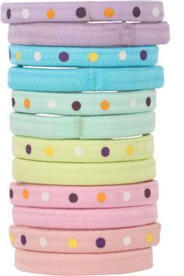 

Princesse Lili (France) Ponytail Hair Rubber Bands for Girls and Kids (12 pcs) Rubber Band(Multicolor)