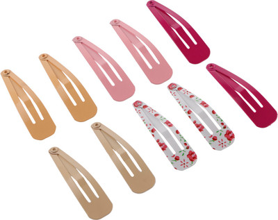 

Princesse Lili (France) Tic Tac Hair Clips for Girls and Kids (10 pcs) - (Multicolour) Tic Tac Clip(Multicolor)