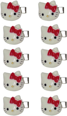 

INAAYA Multicolor Cat Design Hair Clips For Babies Hair Clip(Multicolor)