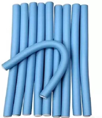 

MANARYA soft sponge hair roller Hair Curler(Blue)