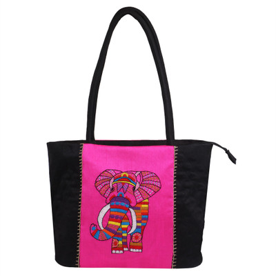 

Indha Craft Shoulder Bag(Black)