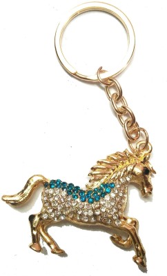 

Prime Key Chain Stylish Horse With Stone Work DN Key Chain