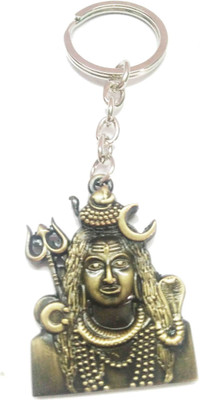 

Prime Key Chain Lord Shiv/Shivji Bronze finished Key Chain ME Key Chain