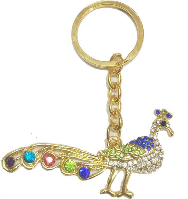 

Prime Key Chain Peacock Key Chain With Handcrafted Stone work A1 quality AD Key Chain