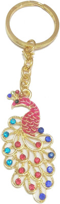 

Prime Key Chain Peacock Key Chain With Handcrafted Stone work A1 quality AAA Key Chain