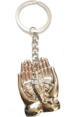 

Prime Key Chain Lord Ganesha/Ganpati In Hand Key Chain DP Key Chain