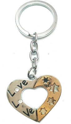 

Prime Key Chain Fancy Heart With Stars Key Chain AV Key Chain