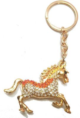 

Prime Key Chain Stylish Horse With Stone Work DO Key Chain
