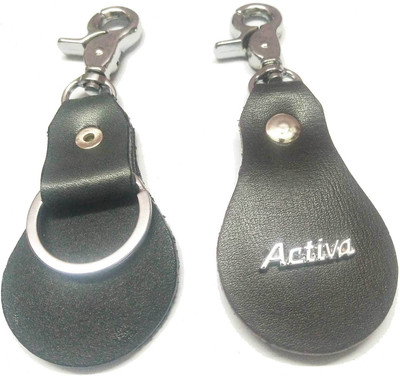 

Prime Key Chain Stylish Leather Two Sided Activa Key Chain ET Key Chain