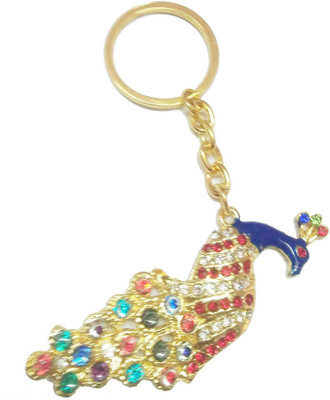 

Prime Key Chain Peacock Key Chain With Handcrafted Stone work A1 quality BD Key Chain