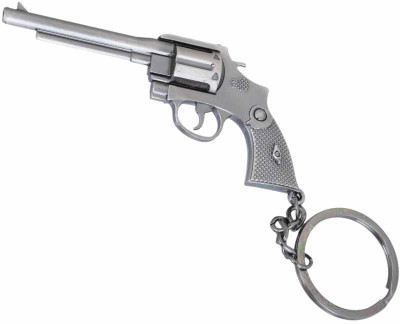 

VaishnowHand Revolver Gun keychain for bike,cars,home || Heavey metal keychain Key Chain