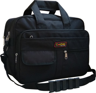 

Costfide 15.6 inch Laptop Messenger Bag(Black)