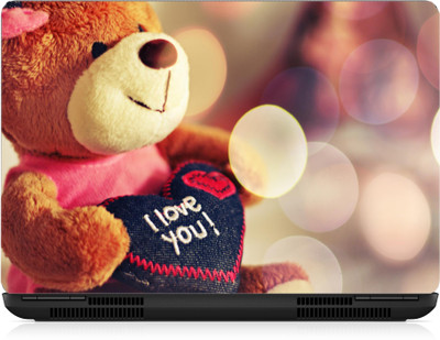 

Gallery 83 ® teddy I love you laptop skin sticker wallpaper (15 inch x 10 inch) 2383 vinyl Laptop Decal 15.6 Vinyl Laptop Decal 15.6