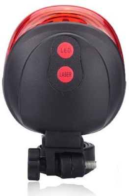 

Inditradition Bicycle Tail Light LED Spot Light(Black), Black;red