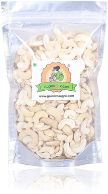 

Grandma Agro 2 Piece Cashew Nuts (Kaju), Cashews(500 g, Pouch)