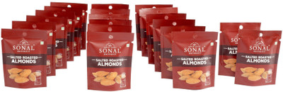 

Sonal Snack Master Pack Almonds(12 g, Pouch)