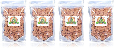 

Grandma Agro California Jumbo Almonds, (Pack of 4) Almonds(1 kg, Pouch)