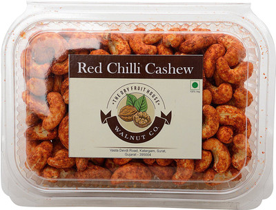

WALNUTCO. red chilly cashew (masala kaju ) Cashews(500 g, Box)