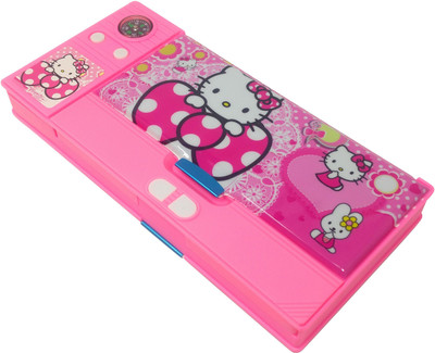 

Parteet Box Cartoon Art Plastic Pencil Box(Set of 1, Multicolor)