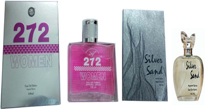 

dsp SILVER SAND PERFUME 100 ML +272 WOMEN PERFUME 100 ML Eau de Parfum - 100 ml(For Men & Women)