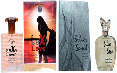 

dsp SILVER SAND PERFUME 100 ML+SEXY LOVE PERFUME 100 ML Eau de Parfum - 100 ml(For Men & Women)