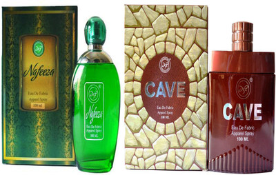 

dsp CAVE PERFUME 100 ML +NAFEEZA GREEN PERFUME 100 ML Eau de Parfum - 100 ml(For Men & Women)