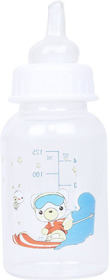 

Sri High Quality Plastic Milk Nursing Care Feeding Bottle Set For Dogs Puppy Cats Kitten Round Plastic Pet Bottle(100 ml Clear)