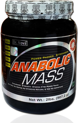 

Dr. Nova Anabolic Mass Gainer Whey Protein(907.2 g, Chocolate)