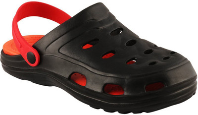 

ZIPLITE Men Black/Red Clogs