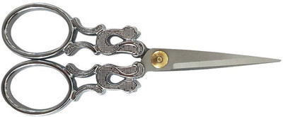 

RAAYA Hair Cutting Scissors For Unisex, Silver Color, Scissors(Set of 1, silver)