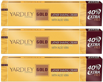 

Yardley London Gold Shaving Cream - 70 g (Pack of 3)(60 g)