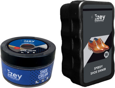 

Ezey Shoe Cream (Red)+Speedy Shoe Shiner (Natural) Patent Leather, Leather, Synthetic Leather Shoe Cream(Red)
