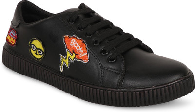 

NE Shoes R.26blkLogo Casuals For Men(Black