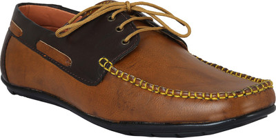 

SAM-ERA SAM brown loafer shoe for men Loafers For Men(Brown