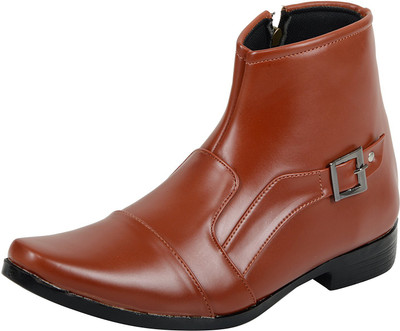 

Elvace Elvace Brown Party wear shoes-5011A Party Wear For Men(Brown, 511;brown
