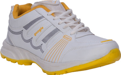 

Mykon Running Shoes For Men(White, Yellow