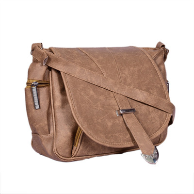 

DIGITRENDZZ Women Grey PU Sling Bag