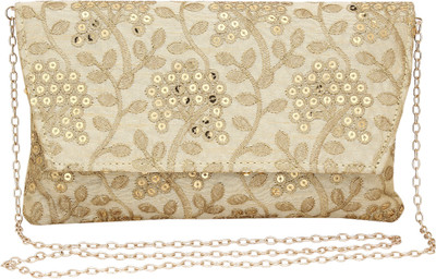 

HOT THREADS Women Beige Leatherette Sling Bag