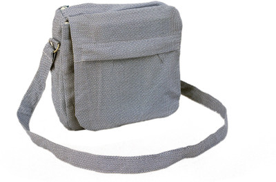 

Varya Men & Women Blue Cotton Sling Bag