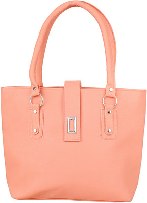 

Vaani Collection Women Orange Leatherette Shoulder Bag
